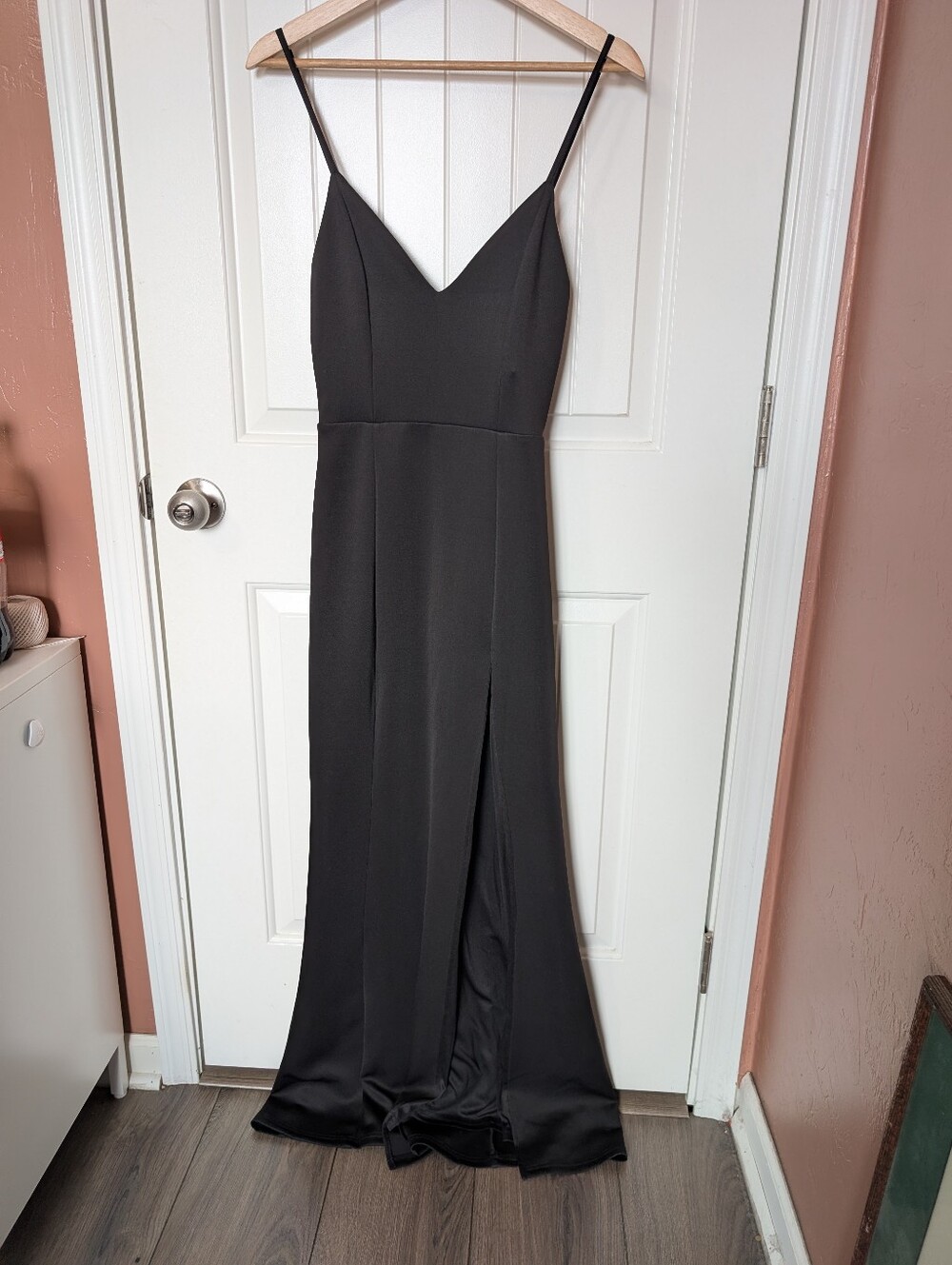 NWT Showpo. Dare to Dream Maxi Dress W2 Black